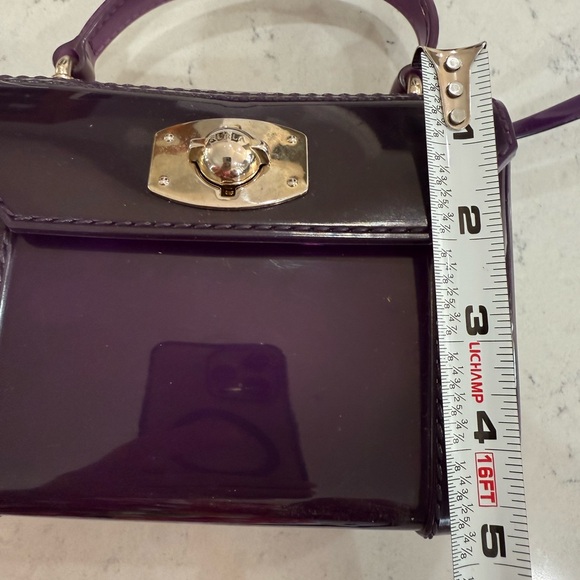Furla Candy Purple Mini Two-Way Bag - Picture 11 of 12
